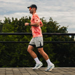 CAMISETA RUNNING MANGA CORTA TIDE SALMON PARA HOMBRE