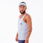 CAMISETA RUNNING MANGA SISA LEVIT AZUL CLARO PARA HOMBRE