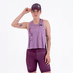 CAMISETA RUNNING MANGA SISA LEVIT SOLID PARA MUJER