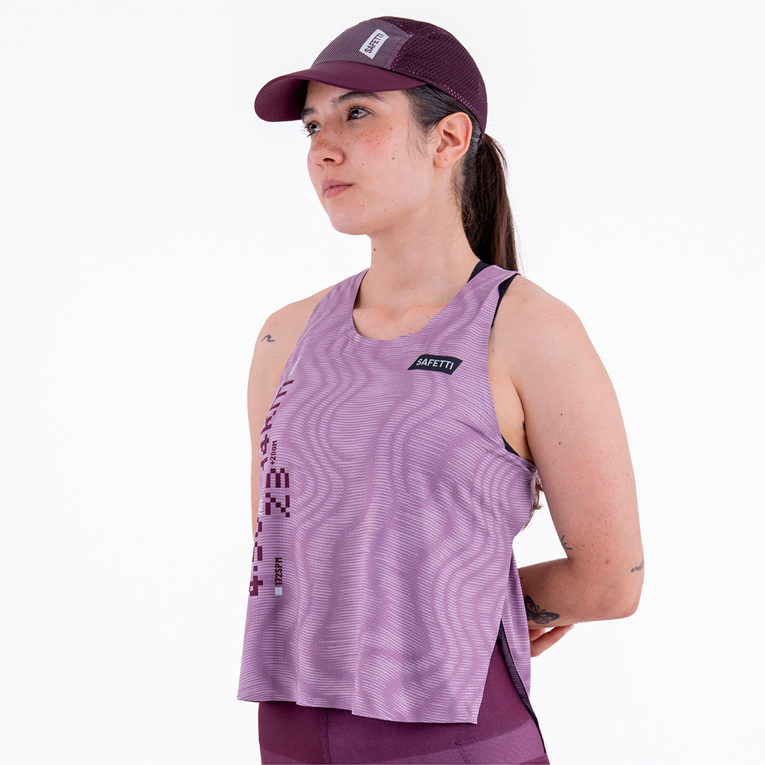 CAMISETA RUNNING MANGA SISA LEVIT SOLID PARA MUJER