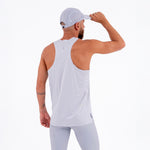 CAMISETA RUNNING MANGA SISA LEVIT GRIS CLARO PARA HOMBRE