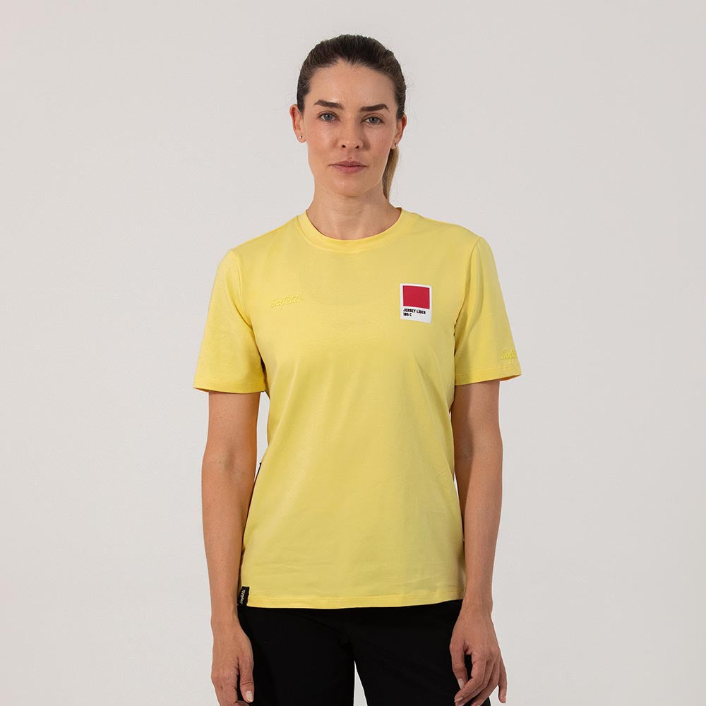 CAMISETA LIFESTYLE MANGA CORTA LA VUELTA PARA MUJER– Safetti