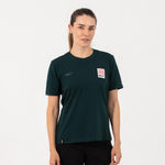 CAMISETA LIFESTYLE MANGA CORTA CAMPEON MONTAÑA PARA MUJER