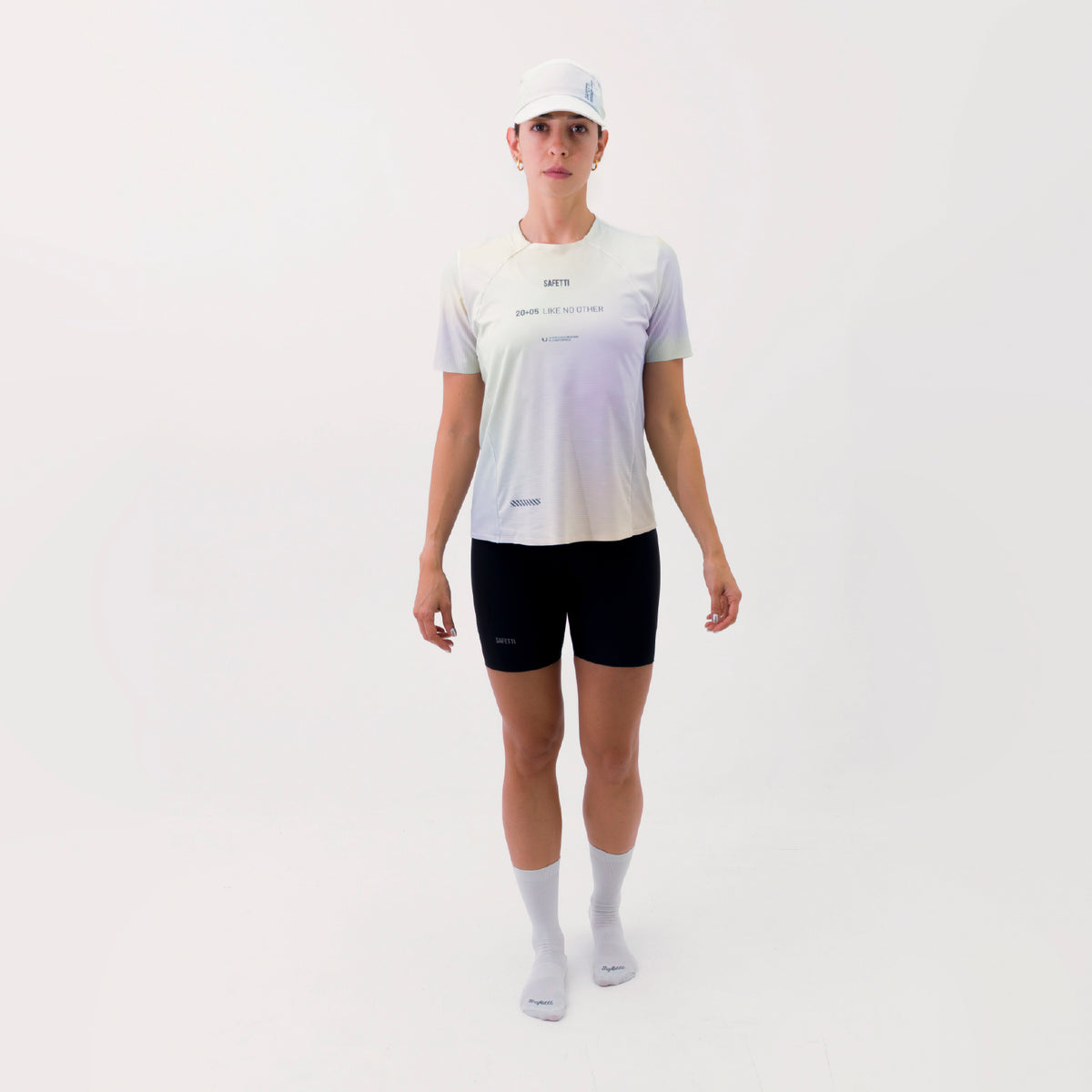 CAMISETA RUNNING MANGA CORTA PRO 405 GLASSCOLOR PARA MUJER