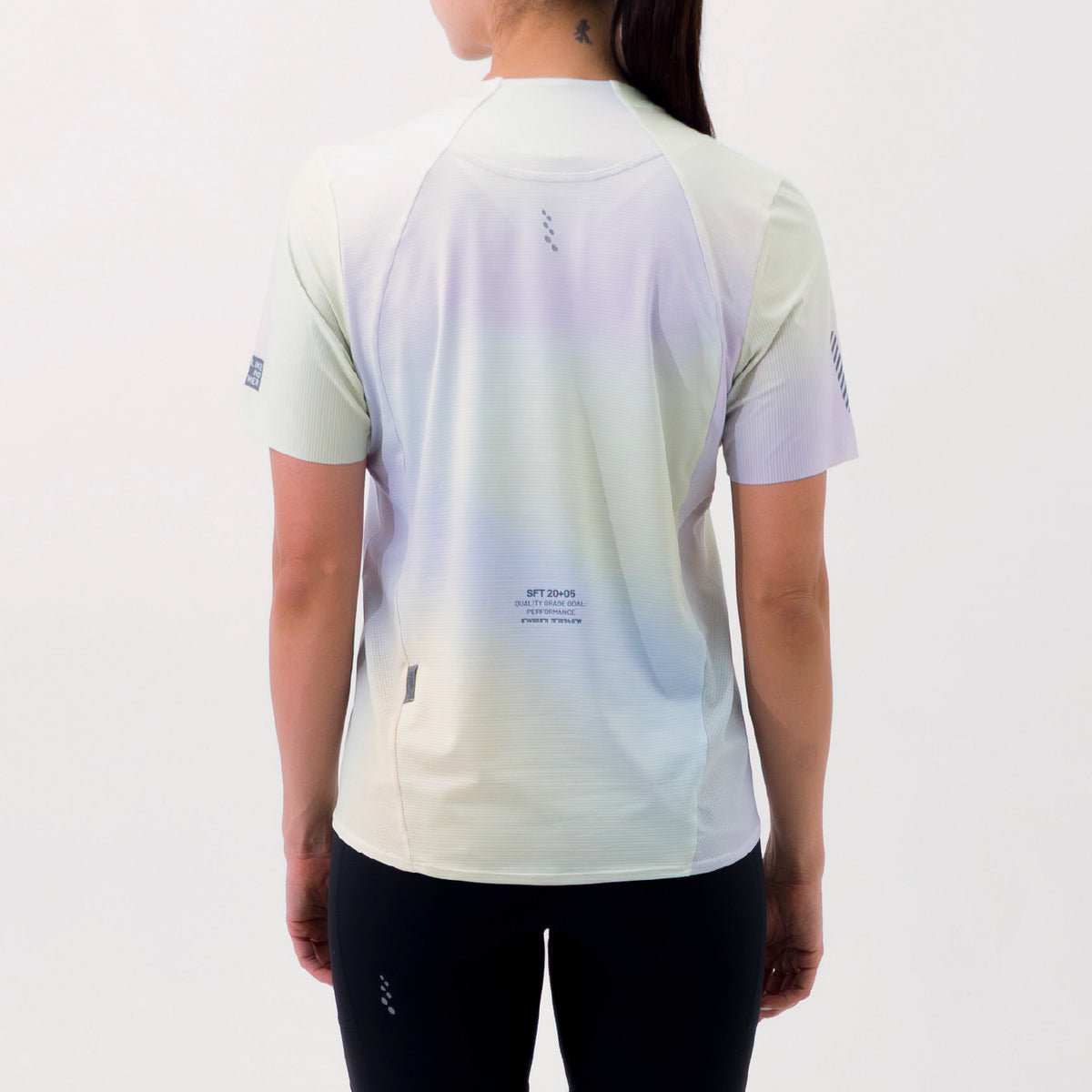 CAMISETA RUNNING MANGA CORTA PRO 405 GLASSCOLOR PARA MUJER