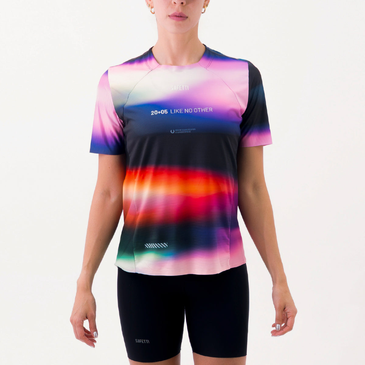 CAMISETA RUNNING MANGA CORTA PRO 405 ESPECTRO PARA MUJER