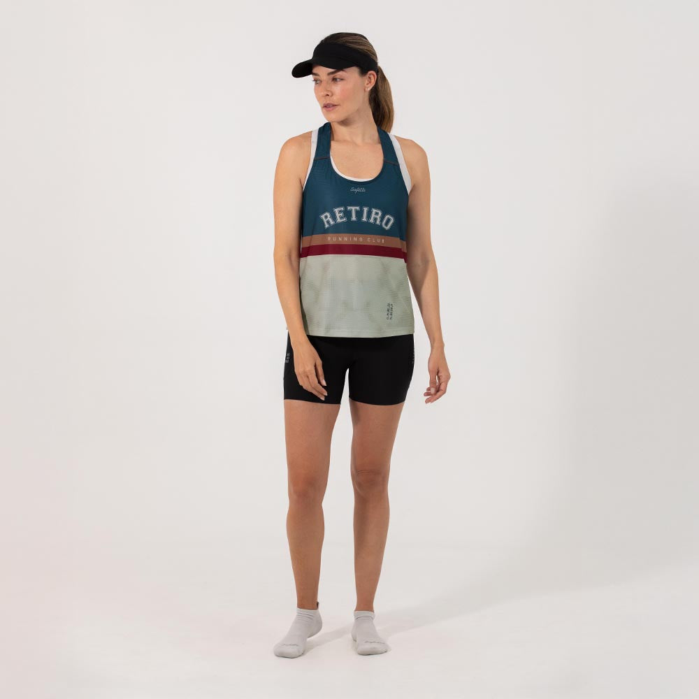 CAMISETA RUNNING MANGA SISA RETIRO 2025 PARA MUJER