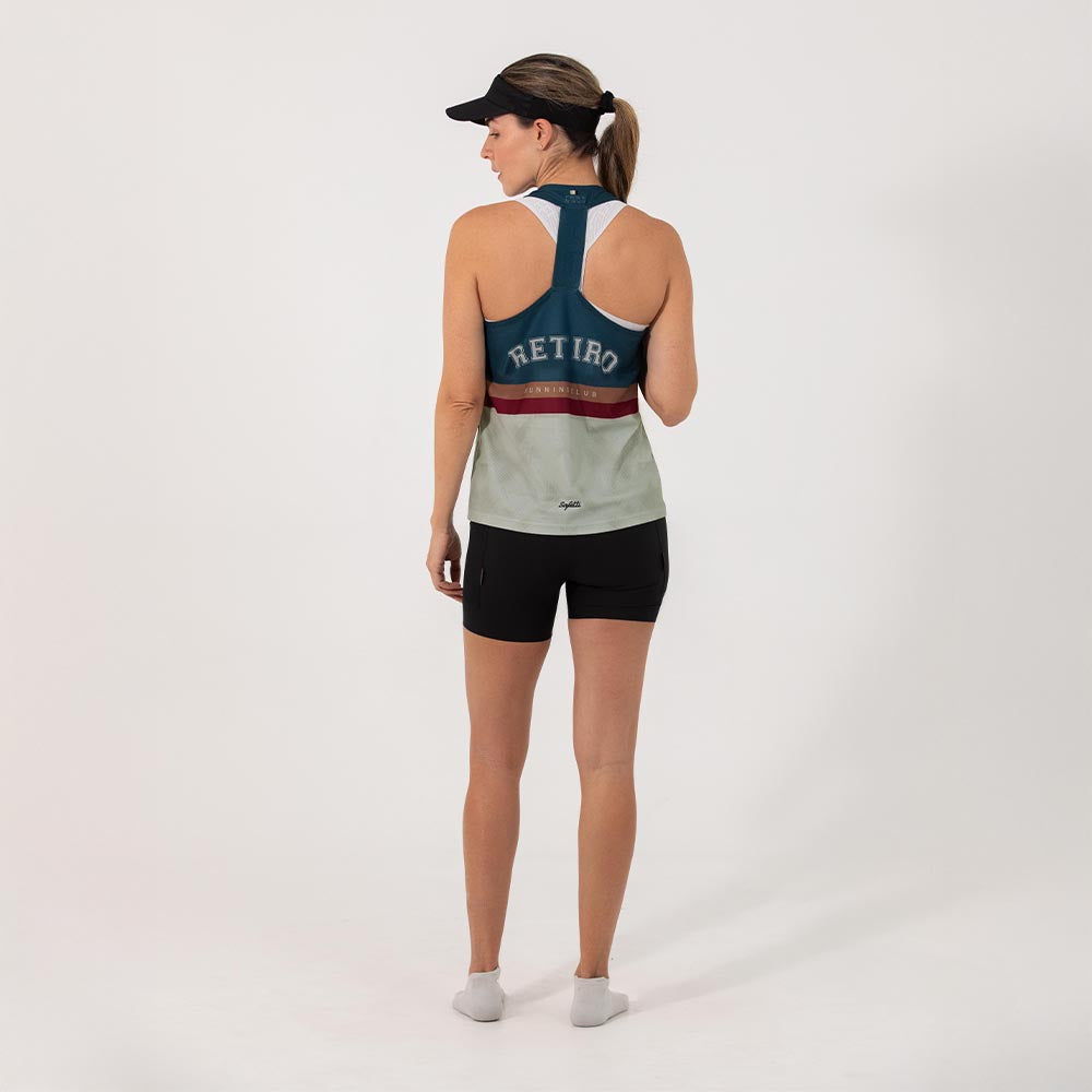 CAMISETA RUNNING MANGA SISA RETIRO 2025 PARA MUJER
