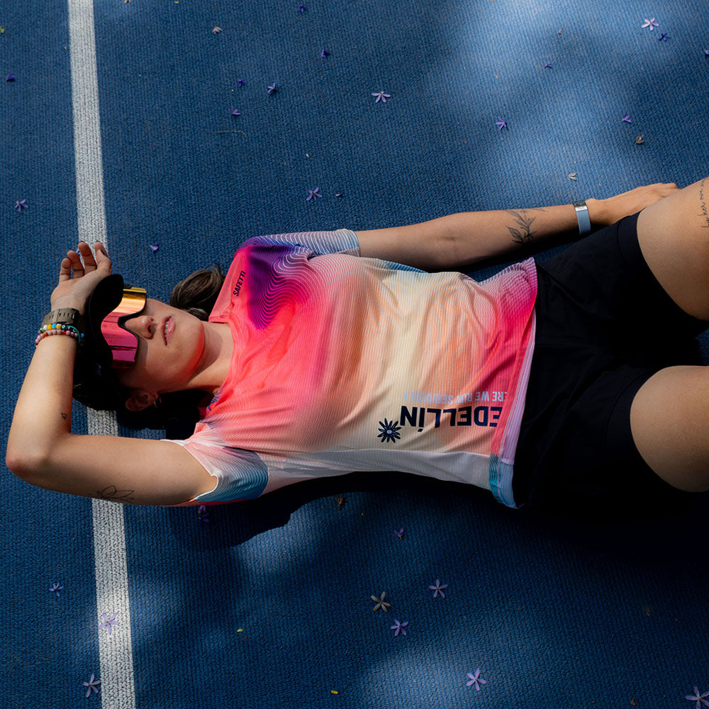CAMISETA RUNNING MANGA CORTA MEDELLÍN MUJER