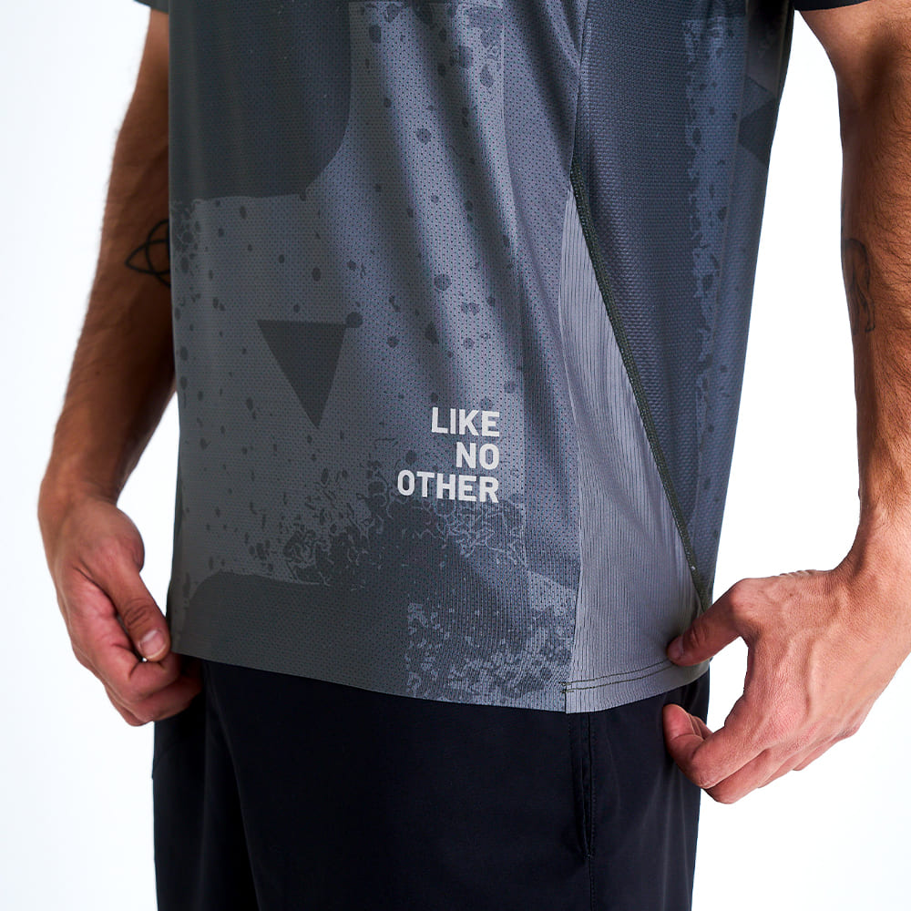 CAMISETA RUNNING/PADEL MANGA CORTA BLUEBERRYPARA HOMBRE