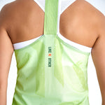 CAMISETA RUNNING MANGA SISA ENGRAVED YELLOW PARA MUJER