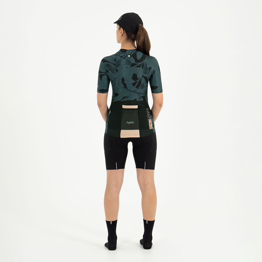 CAMISA CICLISMO MANGA CORTA WOODS PARA MUJER