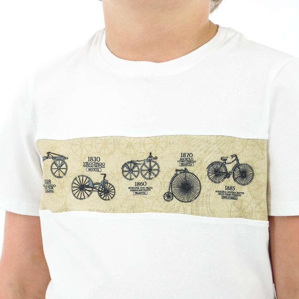 CAMISETA CICLISMO MANGA CORTA HISTORY PARA NIÑOS