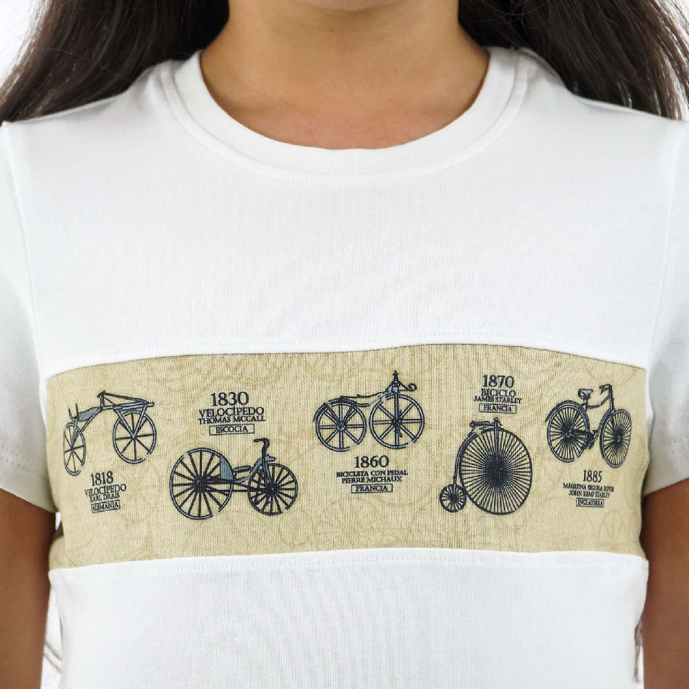 CAMISETA CICLISMO MANGA CORTA HISTORY PARA NIÑOS