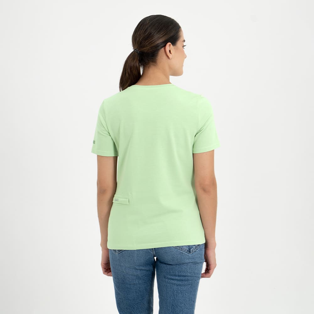 CAMISA LIFESTYLE MANGA CORTA SAFETTI TOY MINT PARA MUJER