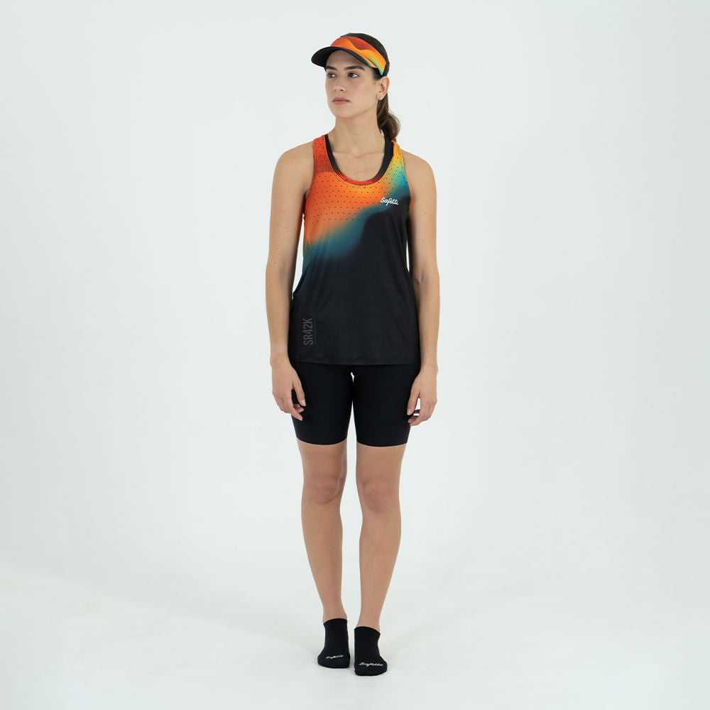 CAMISETA RUNNING MANGA SISA BOREAL PARA MUJER