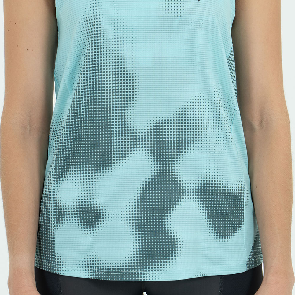 CAMISETA RUNNING MANGA SISA DIFFUSE MINT PARA MUJER