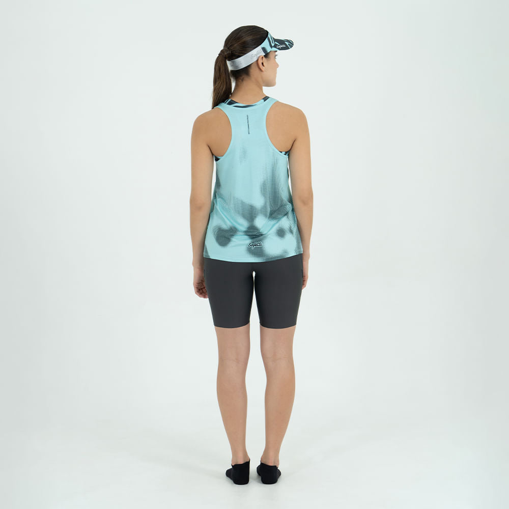 CAMISETA RUNNING MANGA SISA DIFFUSE MINT PARA MUJER