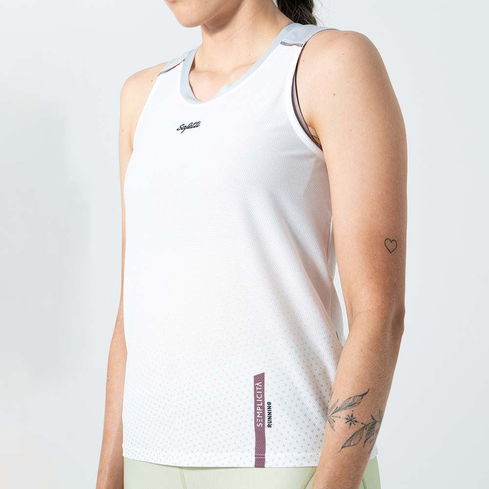 CAMISETA RUNNING MANGA SISA SWIFTDRY SNOW PARA MUJER