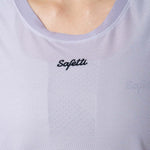 CAMISETA RUNNING MANGA SISA SWIFTDRY LILA PARA MUJER