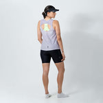 CAMISETA RUNNING MANGA SISA SWIFTDRY LILA PARA MUJER