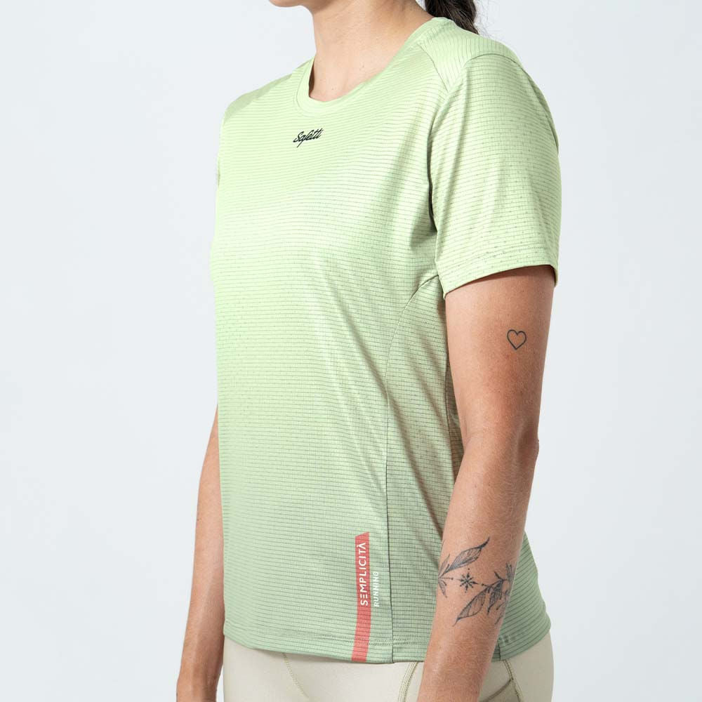 CAMISETA RUNNING MANGA CORTA SICILIA STEVIA PARA MUJER