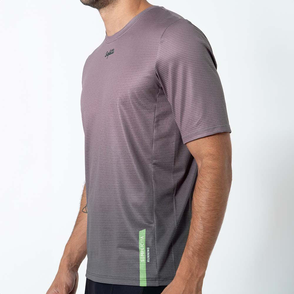 CAMISETA RUNNING MANGA CORTA SICILIA BERRYMILK PARA HOMBRE