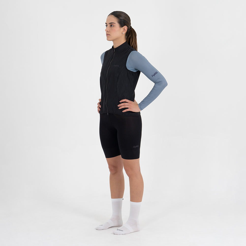 CHALECO CICLISMO NAPOLI CARBONE PARA MUJER