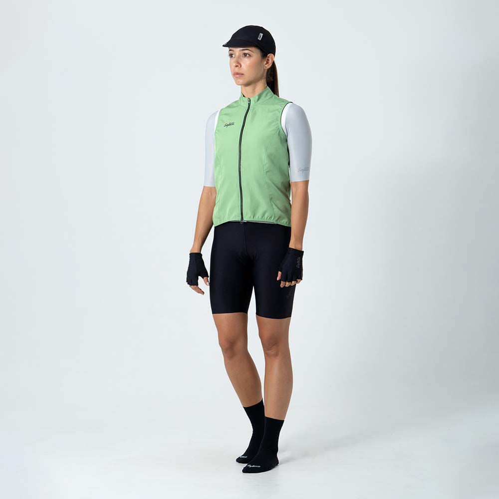 CHALECO CICLISMO NAPOLI 2.0 PISTACHIO PARA MUJER