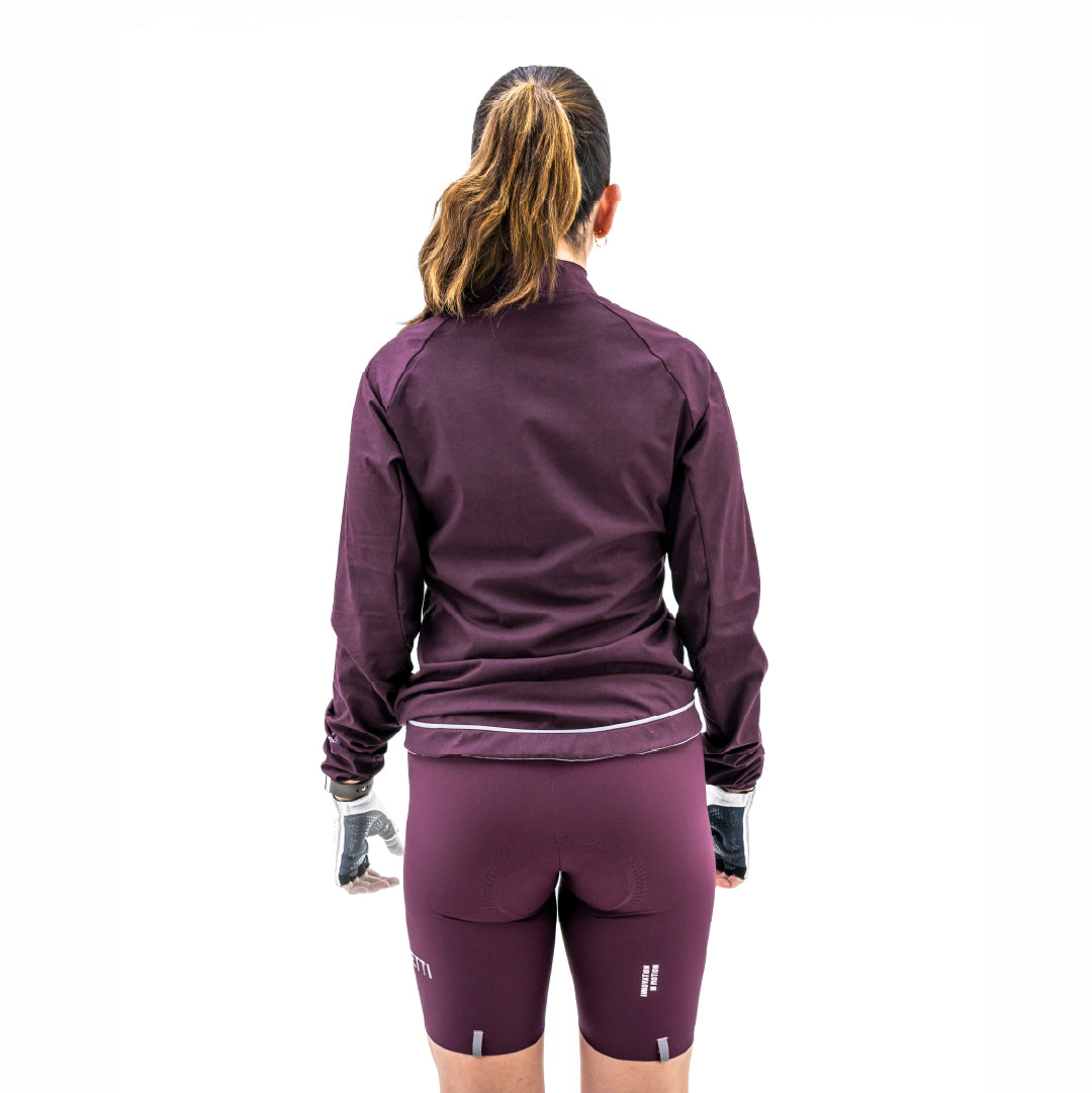 CHAQUETA CICLISMO AQUALITECIRUELA PARA MUJER