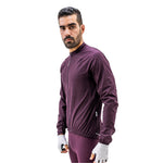 CHAQUETA CICLISMO AQUALITE CIRUELA PARA HOMBRE