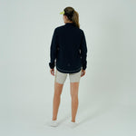 CHAQUETA RUNNING AQUALITE AZUL OSCURO PARA MUJER