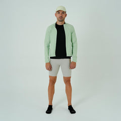 CHAQUETA RUNNING AQUALITE VERDE CLARO PARA HOMBRE