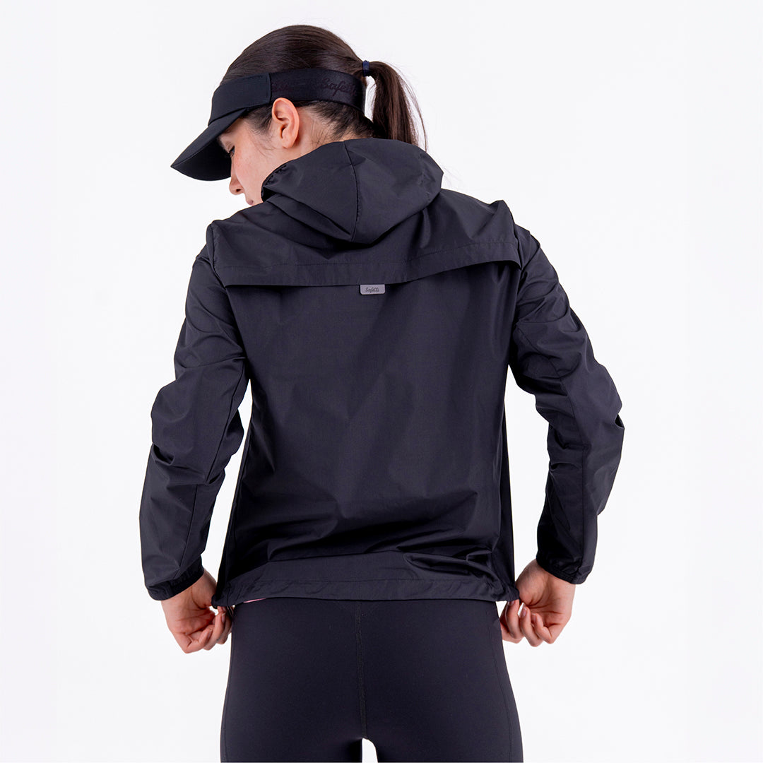 CHAQUETA RUNNING MOVA BLACK PARA MUJER