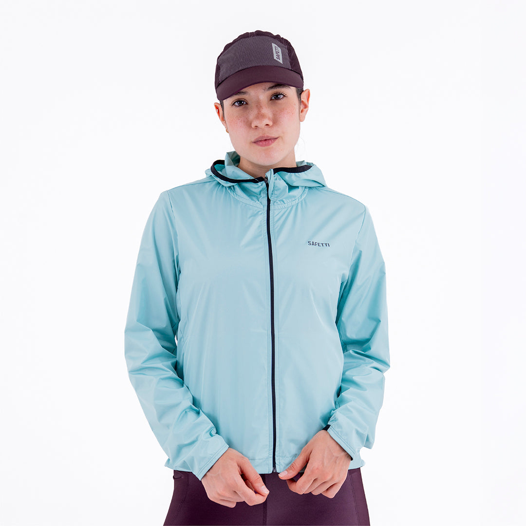 CHAQUETA RUNNING MOVA GREEN PARA MUJER