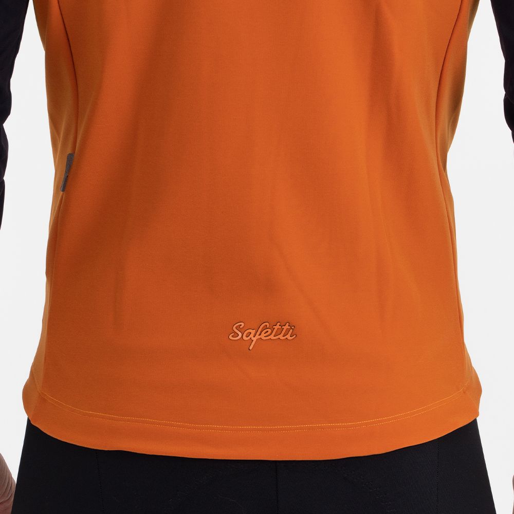 CHAQUETA CICLISMO THERMALTECH ORANGE UNISEX