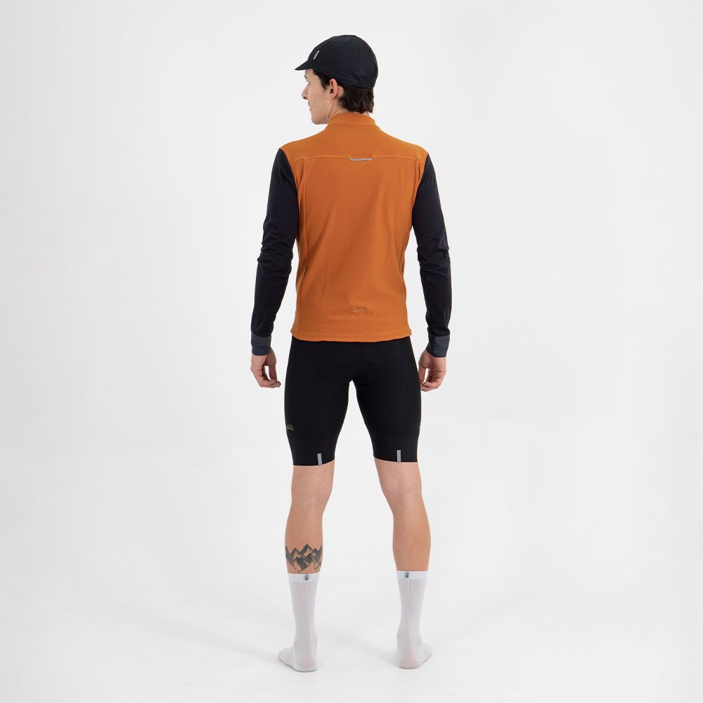 CHAQUETA CICLISMO THERMALTECH ORANGE UNISEX