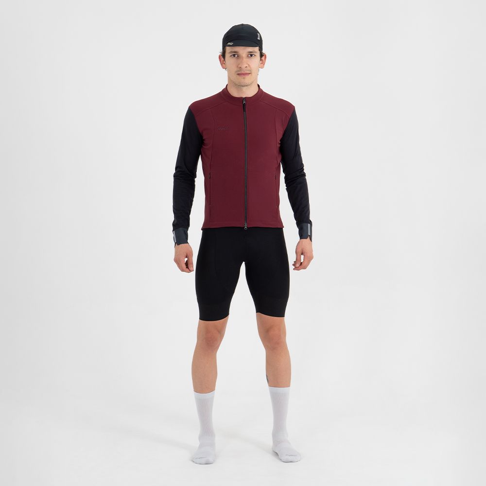 CHAQUETA CICLISMO THERMALTECH WINE UNISEX