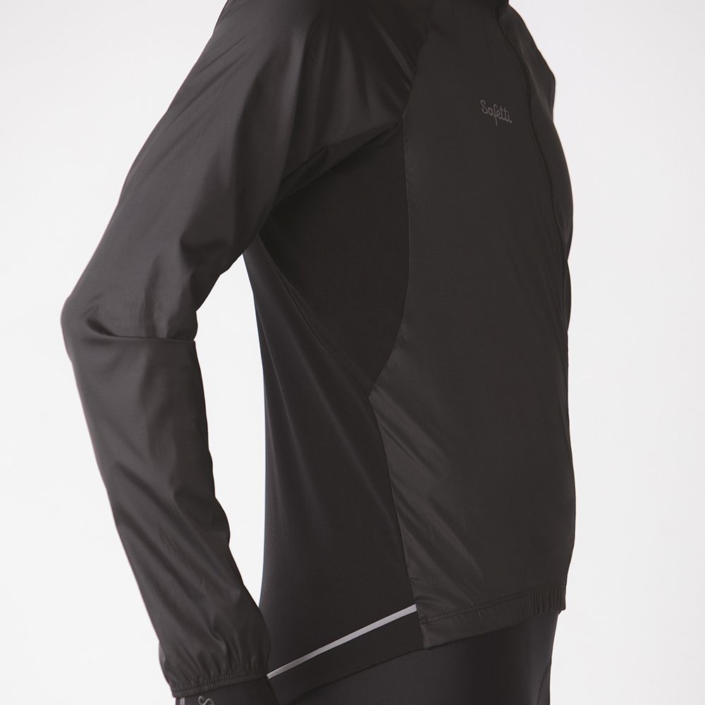 CHAQUETA CICLISMO AQUALITE NERO PARA HOMBRE