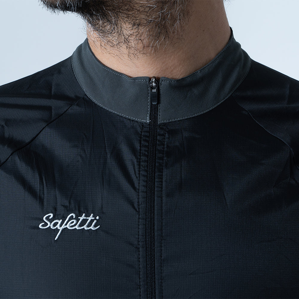 CHAQUETA CICLISMO AQUALITE GRIS PARA HOMBRE