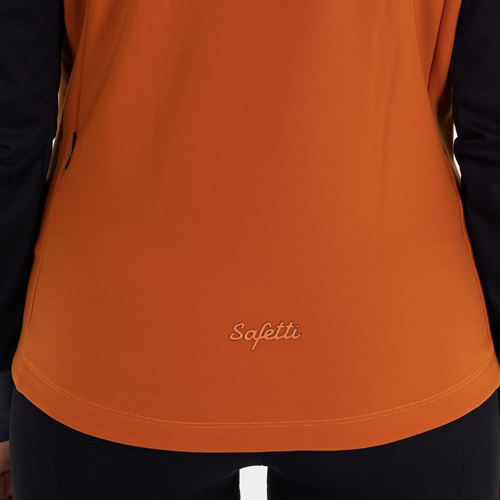 CHAQUETA CICLISMO THERMALTECH ORANGE UNISEX