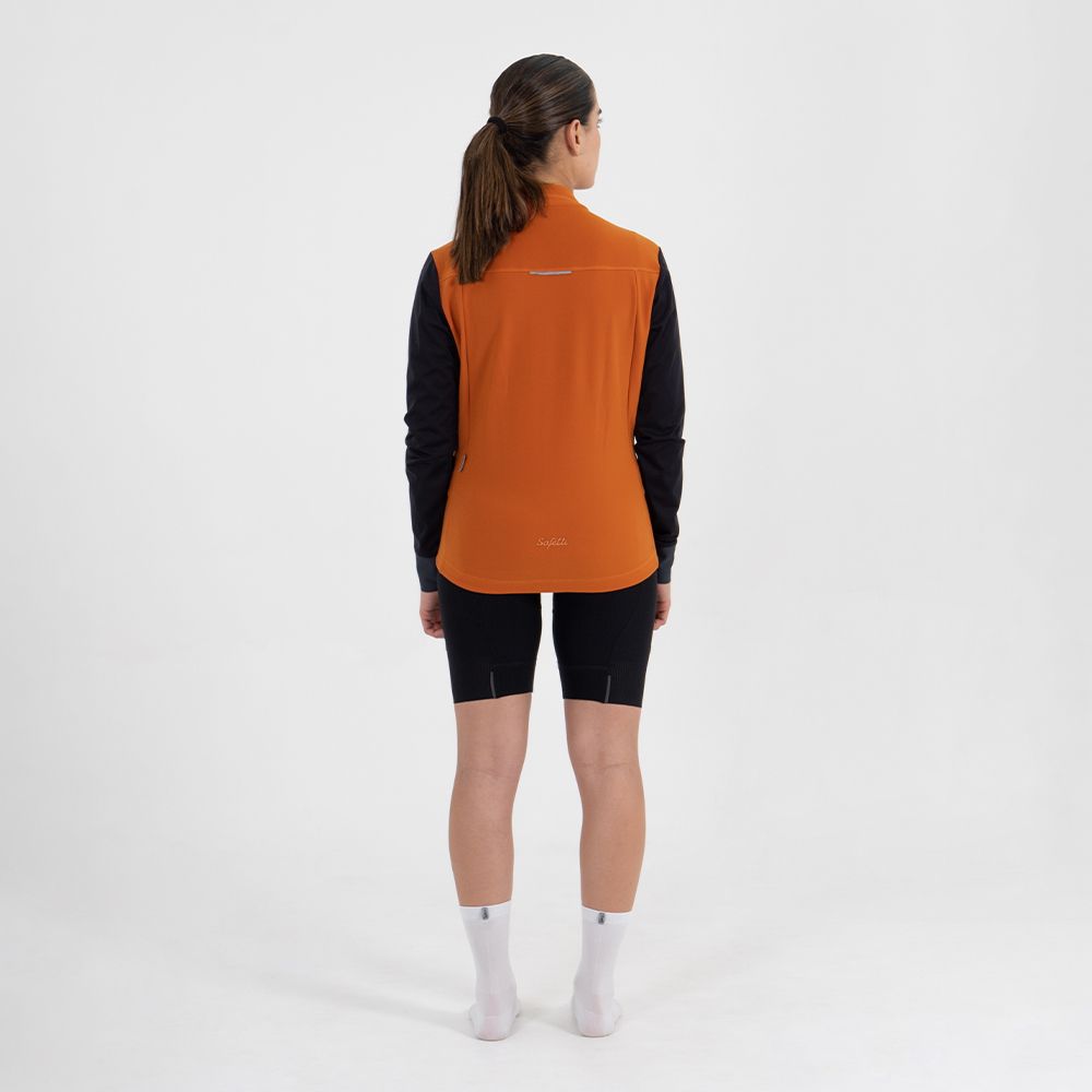 CHAQUETA CICLISMO THERMALTECH ORANGE UNISEX