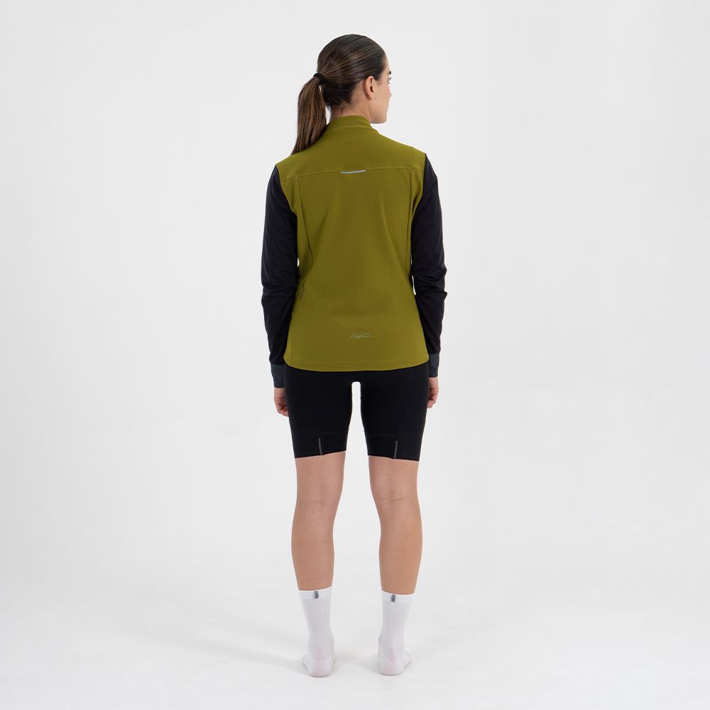 CHAQUETA CICLISMO THERMALTECH OLIVE UNISEX