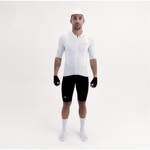 CAMISA CICLISMO MANGA CORTA LATITUDE BLANCA PARA HOMBRE