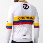 CAMISA CICLISMO MANGA LARGA COLOMBIA COCHISE 70 PARA HOMBRE