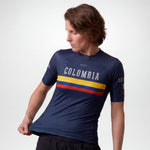 CAMISETA RUNNING MANGA CORTA COLOMBIA CLASSIC PARA MUJER