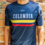CAMISETA RUNNING MANGA CORTA COLOMBIA CLASSIC PARA HOMBRE