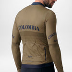 CAMISA CICLISMO MANGA LARGA COLOMBIA DORO 26 PARA HOMBRE