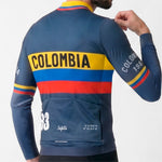 CAMISA CICLISMO MANGA LARGA COLOMBIA VARTA 26 PARA HOMBRE