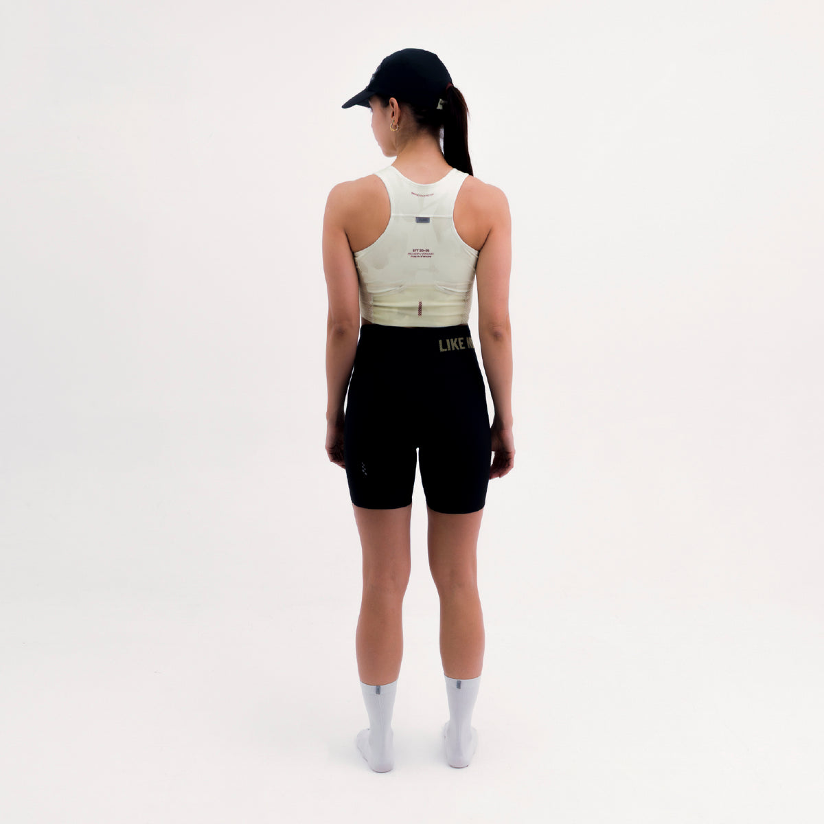CROPTOP RUNNING/PÁDEL POCKET YELLOW PARA MUJER